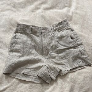 Madewell linen shorts